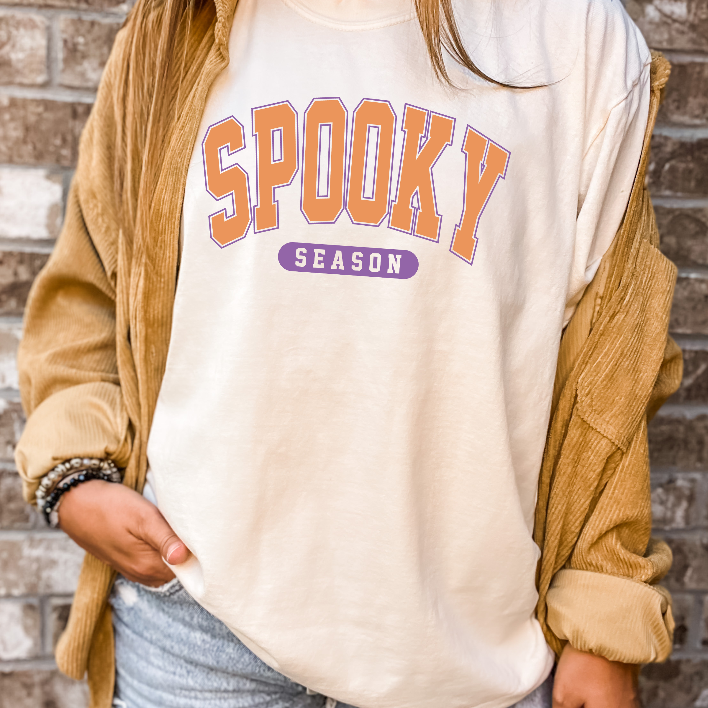 Spooky Season Tee - Fall Tshirt - Multiple Colors - Fall Tee Hoodie, Sweatshirt | PodTeesHub.com
