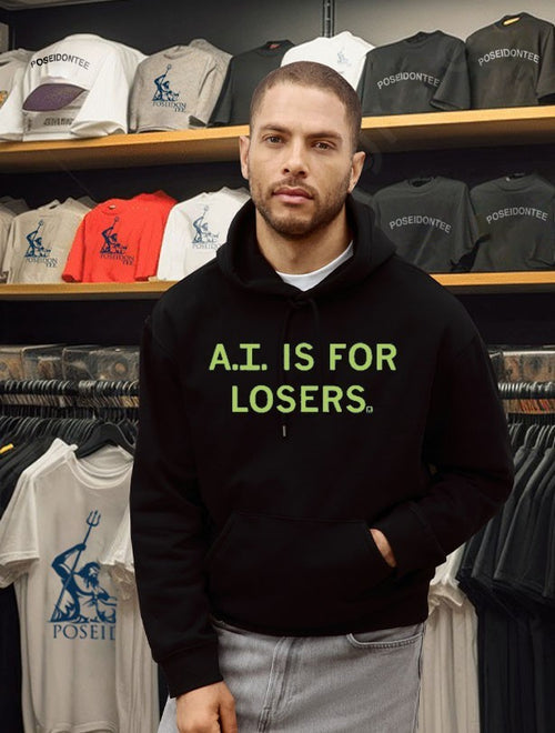 Ai Is For Losers Heavyweight T-shirt