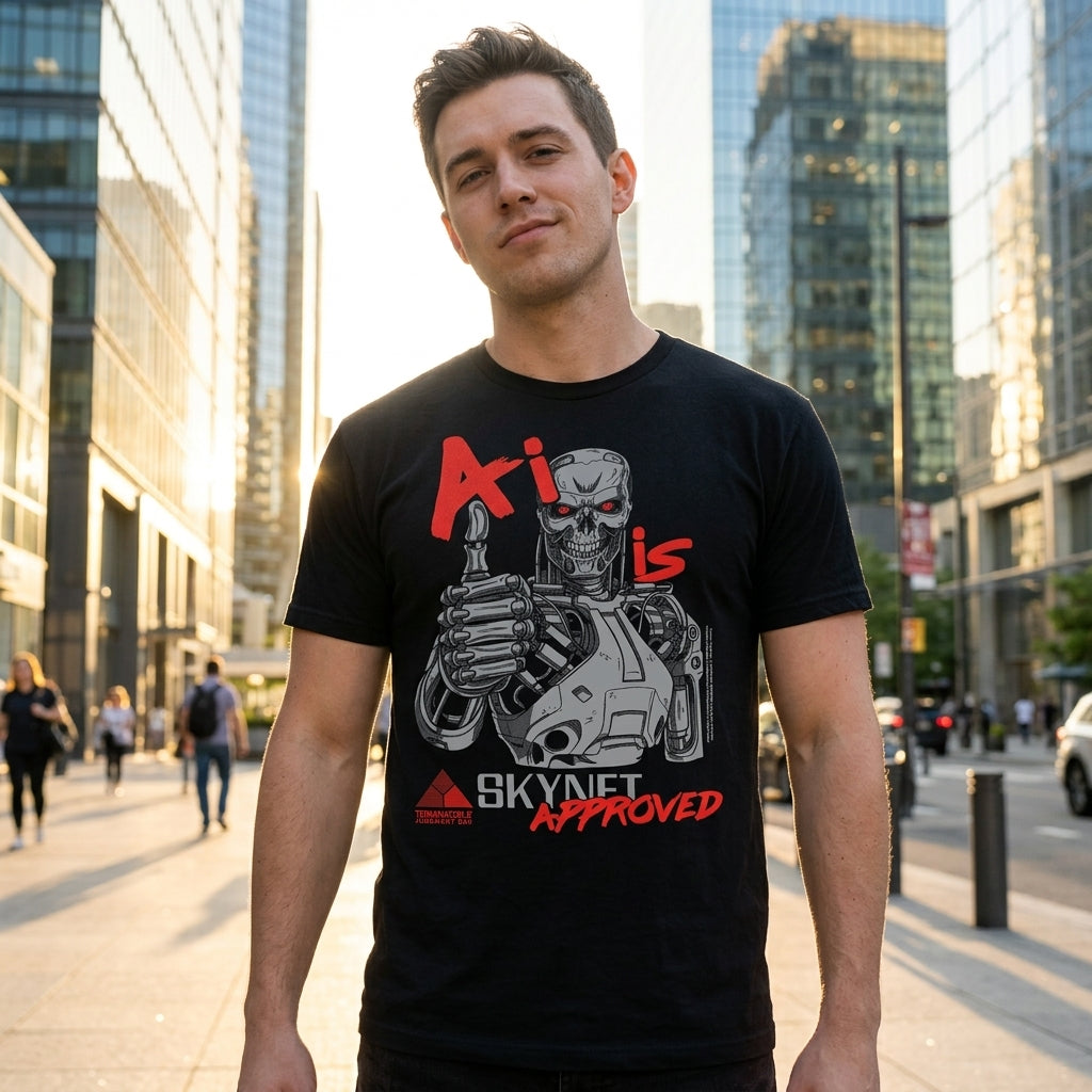 AI Is Skynet Approved Men's T Shirt