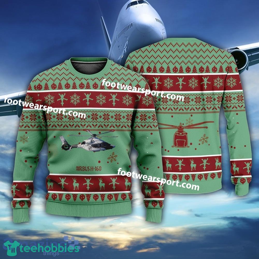 Aircraft Airbus H-160 H160 Christmas Sweater AOP Gift Holidays