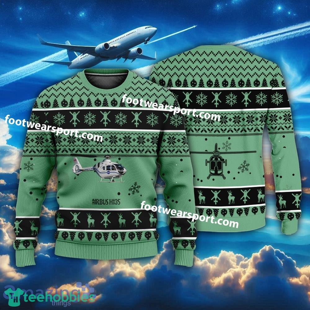 Aircraft Airbus H135 Xmas 3D Sweater Gift For Adult