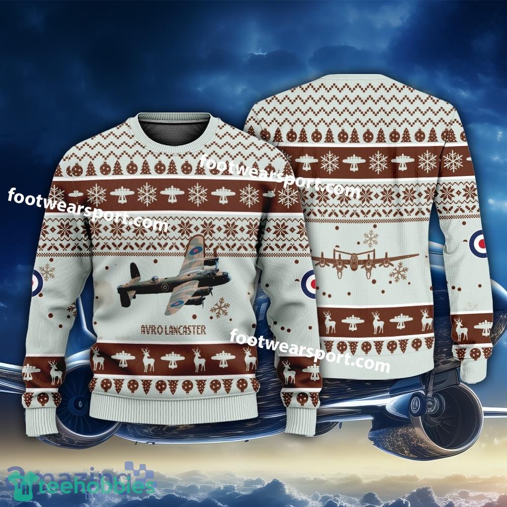 Aircraft Avro Lancaster Xmas Sweater For Men Women