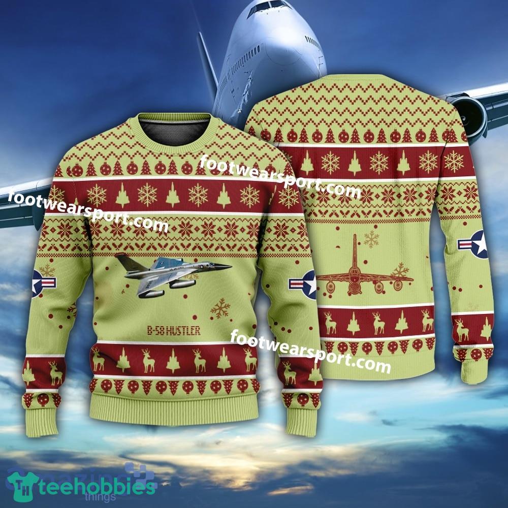 Aircraft B-58 Hustler B58 US Air Force Christmas Sweater Gift Christmas