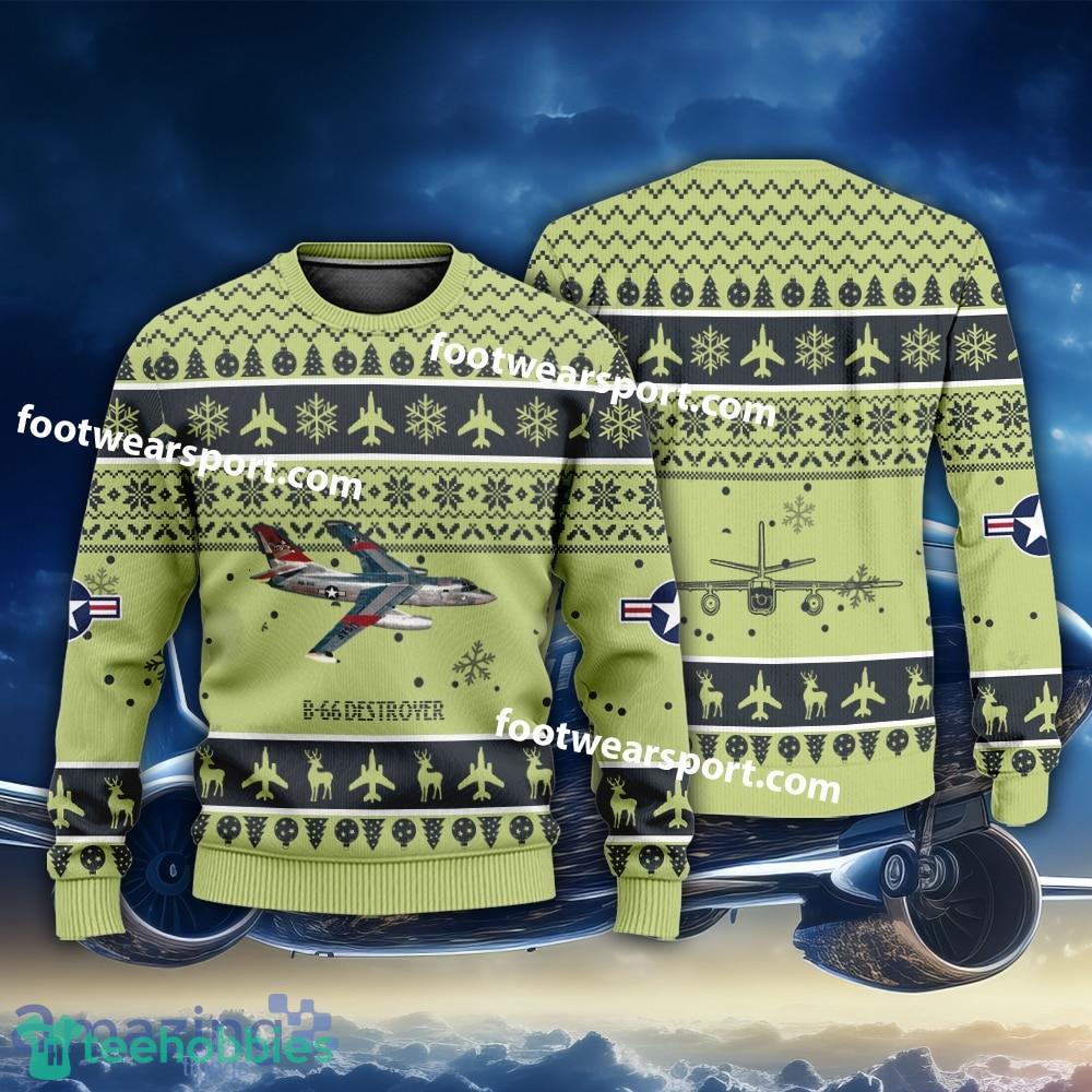 Aircraft B-66 Destroyer B66 US Air Force Xmas Sweater Gift Christmas