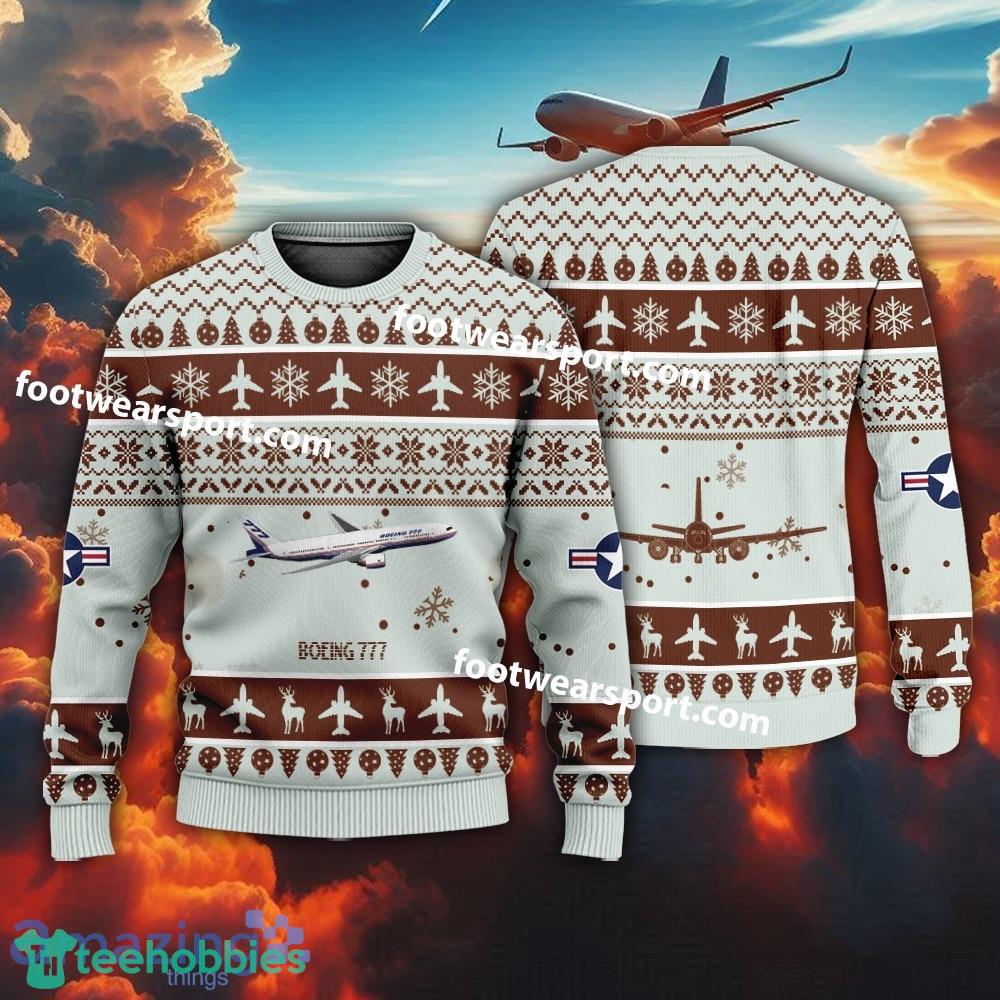 Aircraft Boeing 777 Christmas Sweater Gift Christmas