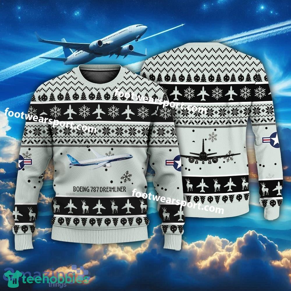 Aircraft Boeing 787 Dreamliner Christmas Sweater Gift Christmas