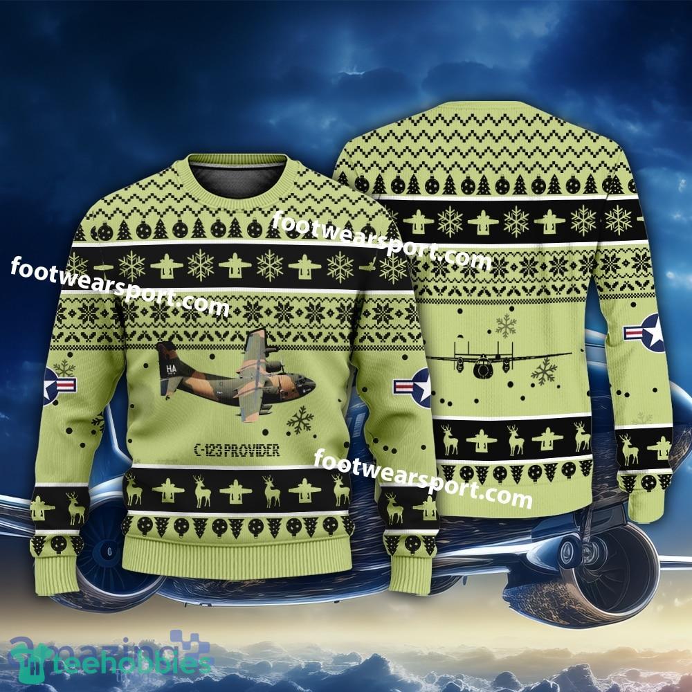Aircraft C-123 Provider C123 US Air Force Christmas Sweater Gift Christmas