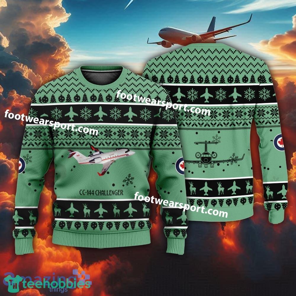 Aircraft CC-144 Challenger CC144 Christmas Sweater AOP Gift Holidays