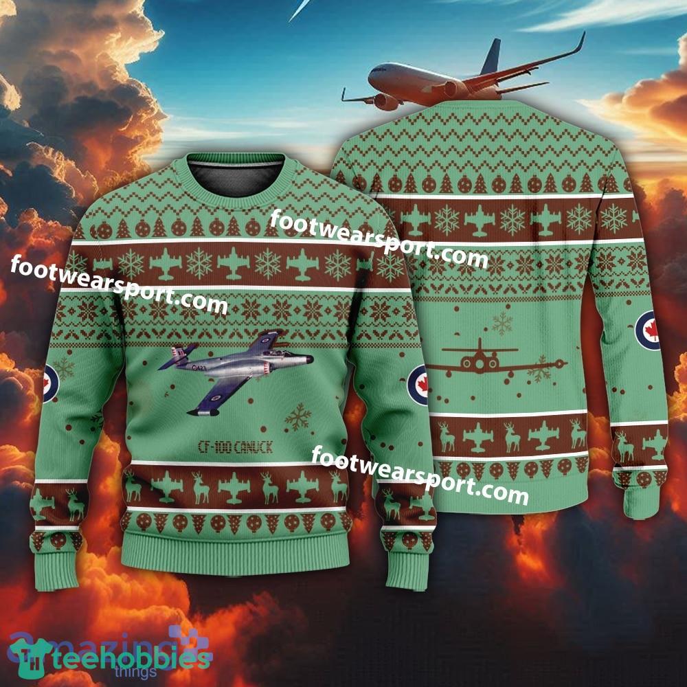 Aircraft CF-100 Canuck CF100 Christmas Sweater Gift Veteran