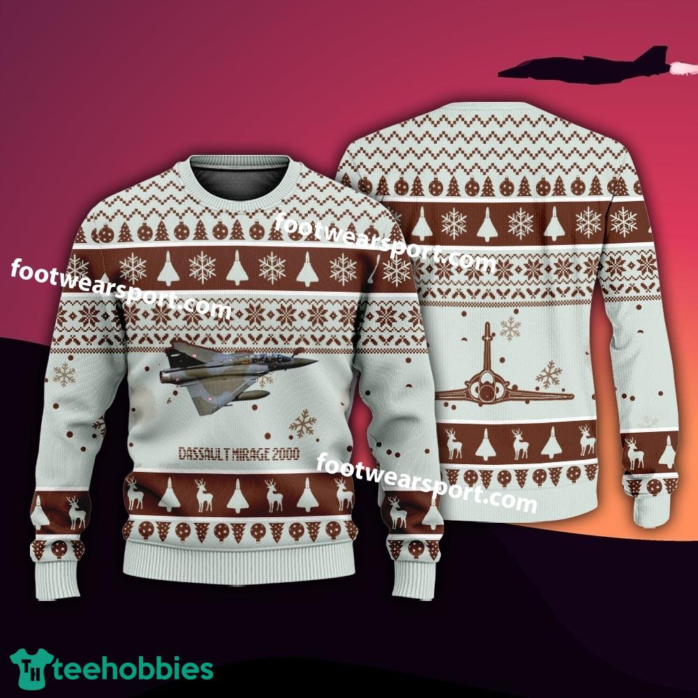 Aircraft Dassault Mirage 2000 Christmas Sweater Gift Christmas