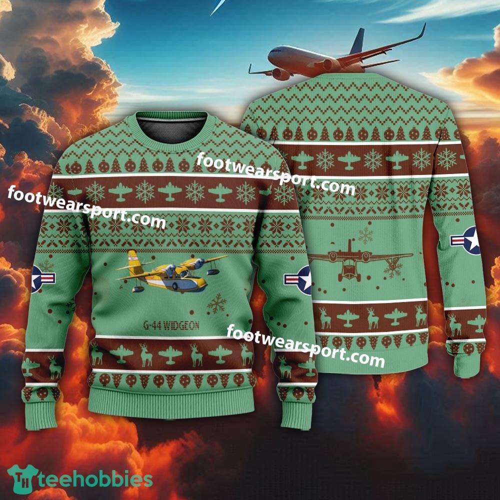 Aircraft G-44 Widgeon G44 US Navy Christmas Sweater Gift Veteran