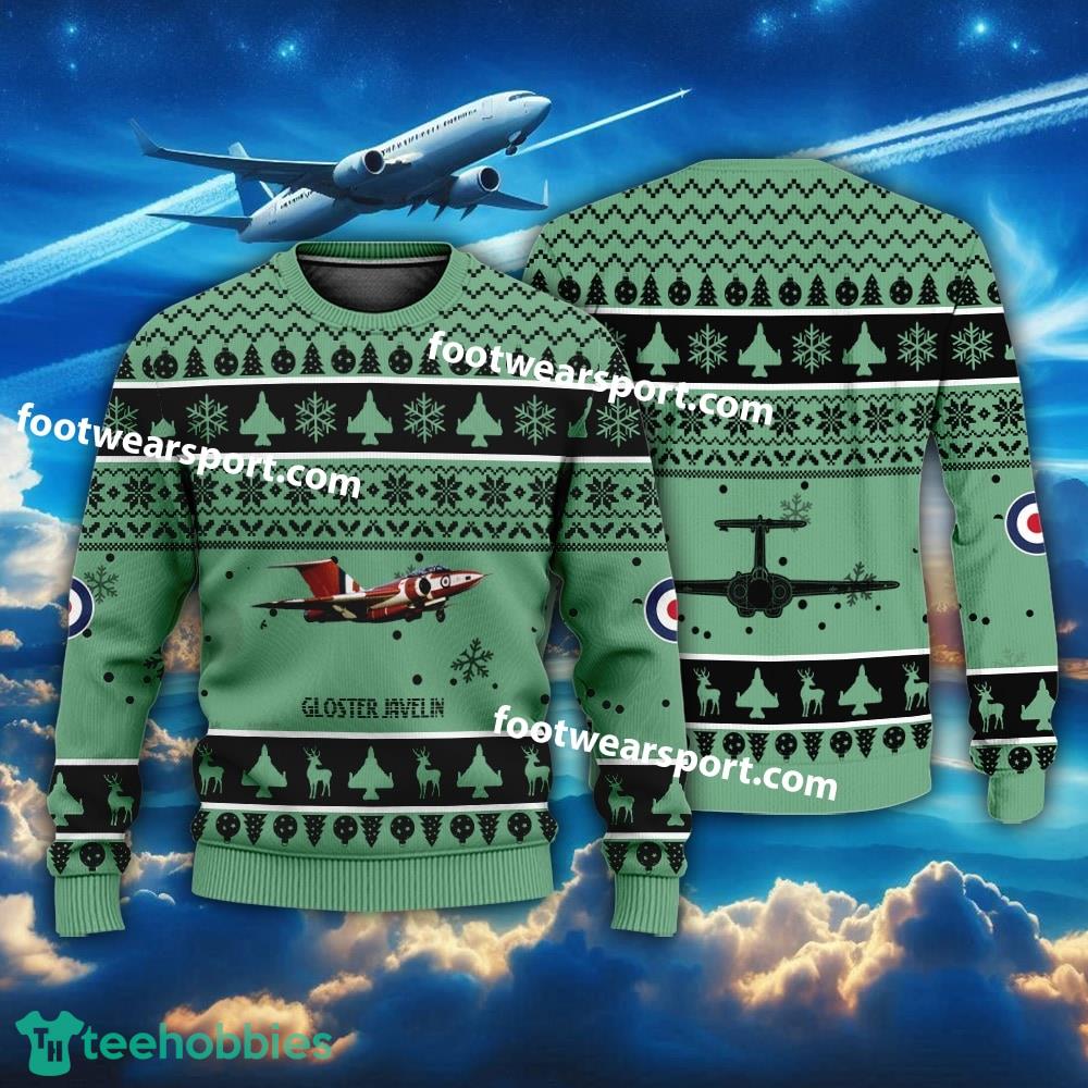 Aircraft Gloster Javelin Christmas Sweater For Men Women