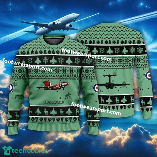 Aircraft Gloster Javelin Christmas Sweater For Men Women