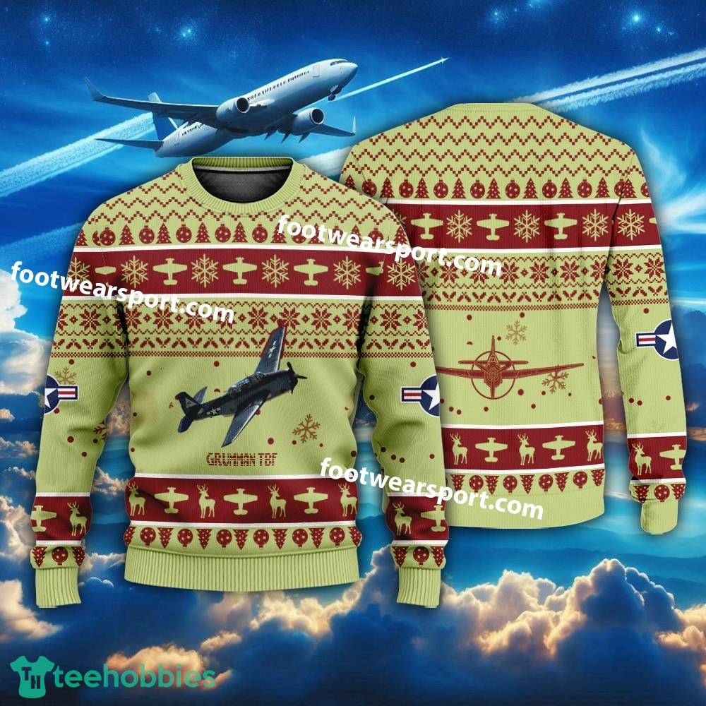 Aircraft Grumman TBF Christmas Sweater Gift Christmas