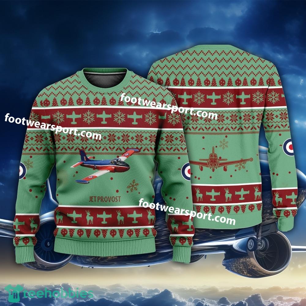 Aircraft Jet Provost Christmas Sweater Gift Veteran