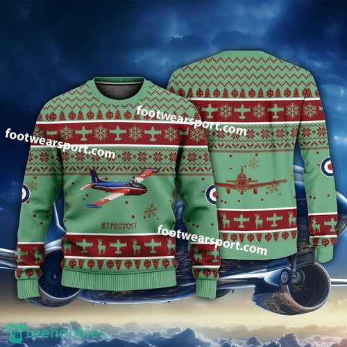 Aircraft Jet Provost Christmas Sweater Gift Veteran