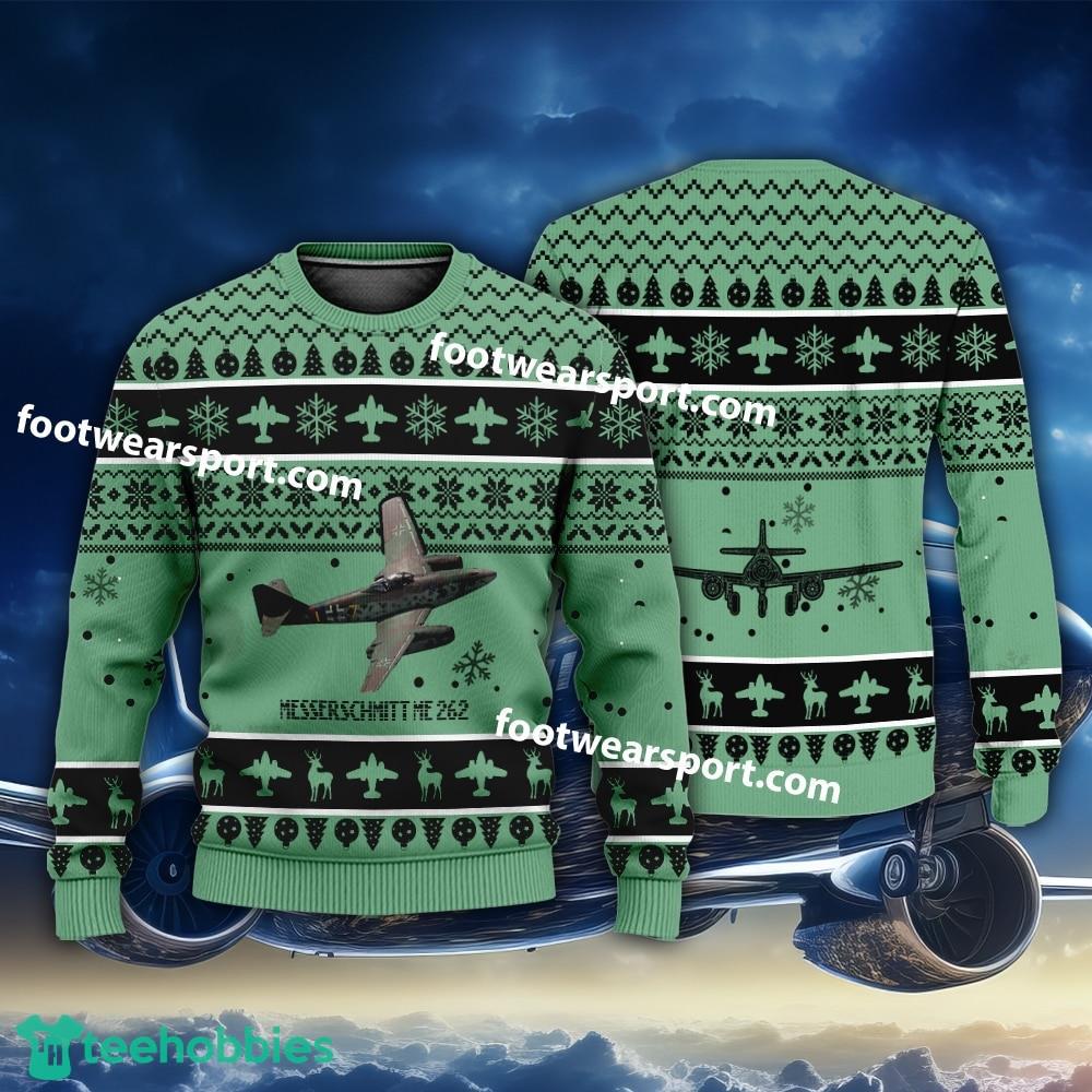 Aircraft Messerschmitt Me 262 Christmas Sweater Gift Christmas