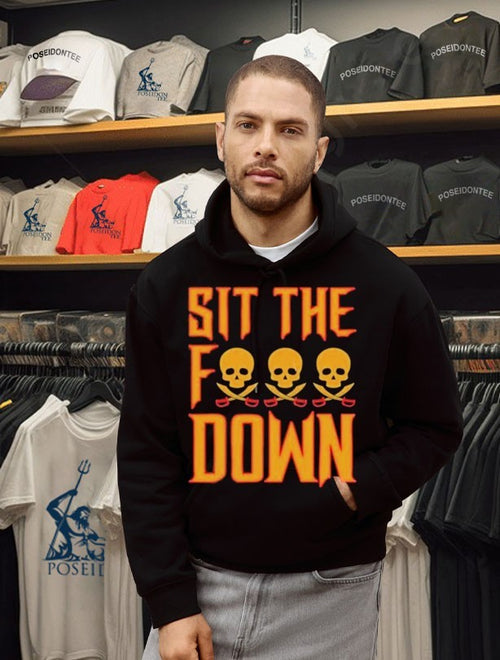 Aj Burnett Sit The F Down T-shirt