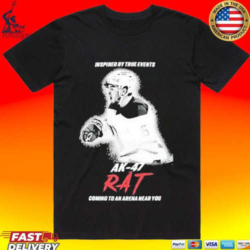 Ak-47 Rat Inspired By True Events Coming To An Arena Near You T-shirt