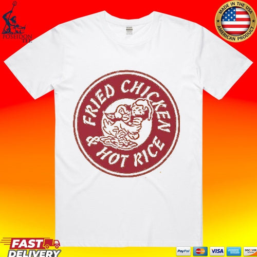 Akron Rubberducks Fried Chicken And Hot Rice T-shirt