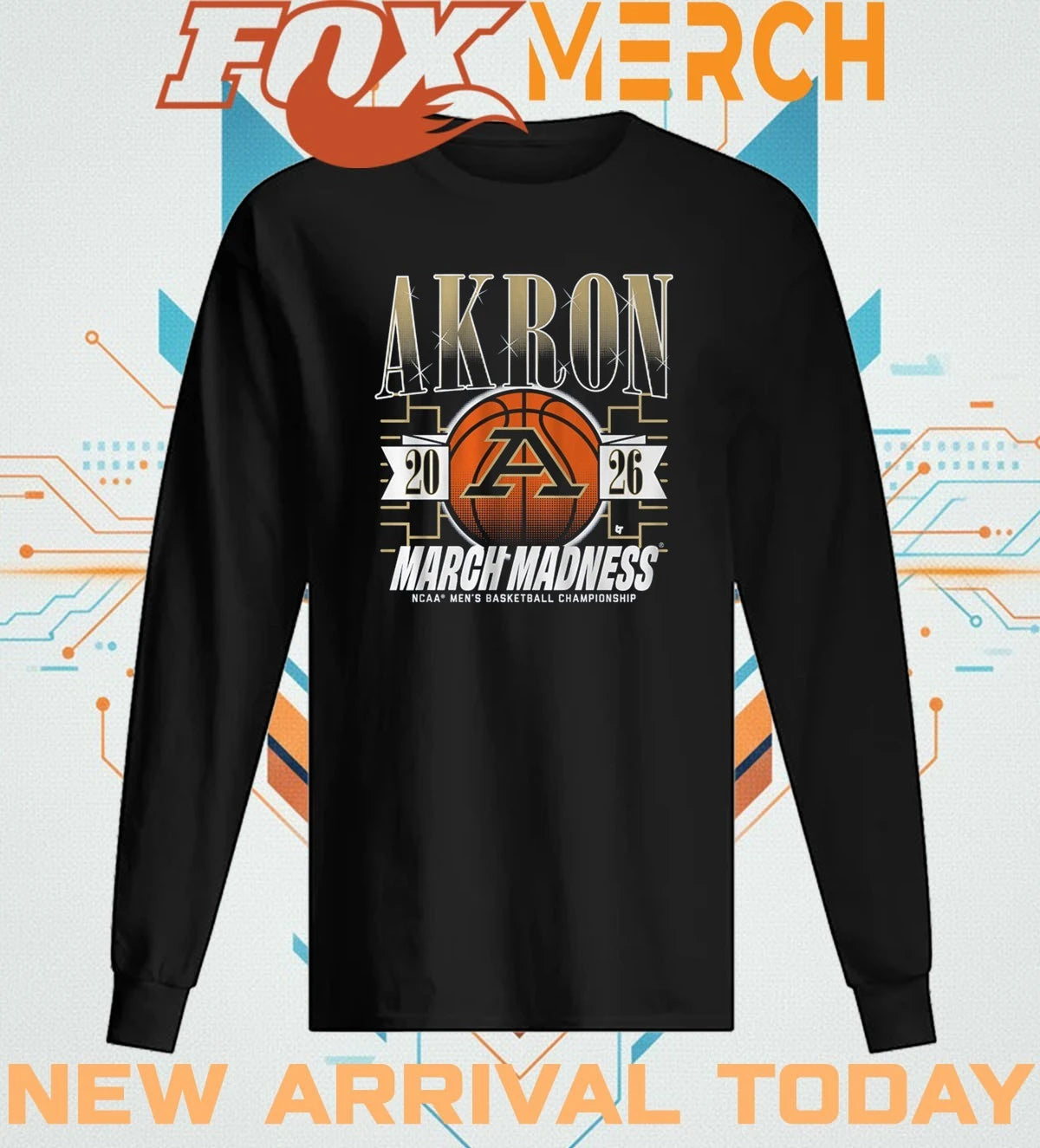 Akron Zips 2026 March Madness NCAA Men’s Basketball Championship shirt
