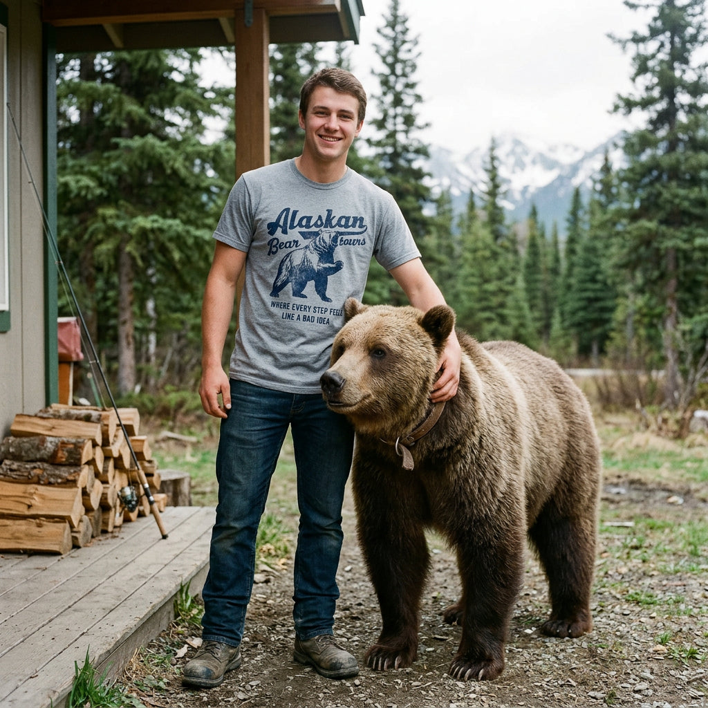 Alaskan Bear Tours Men's T Shirt