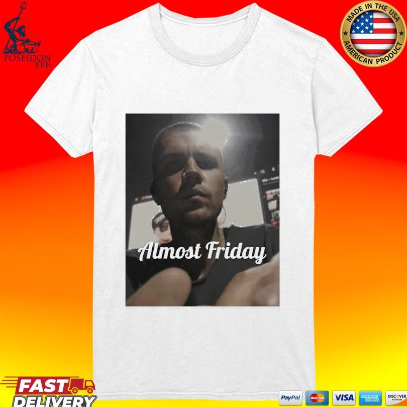 Almost Friday Justin Bieber Coachella T-shirt