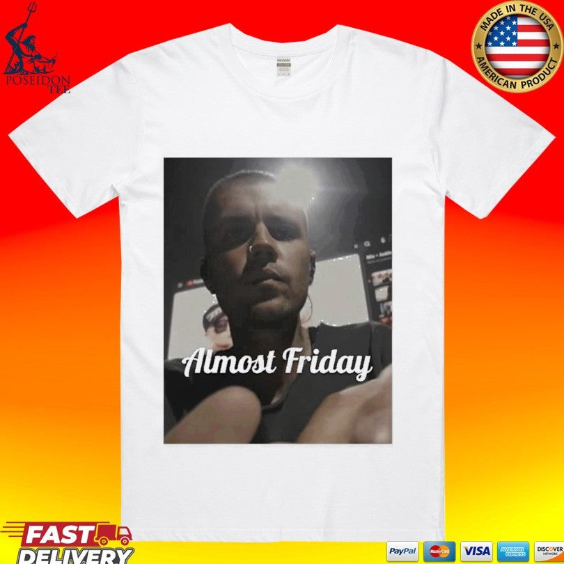 Almost Friday Justin Bieber Coachella T-shirt
