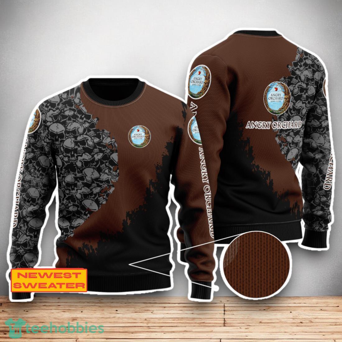Angry Orchard Skull Halloween Sweater For Men Women