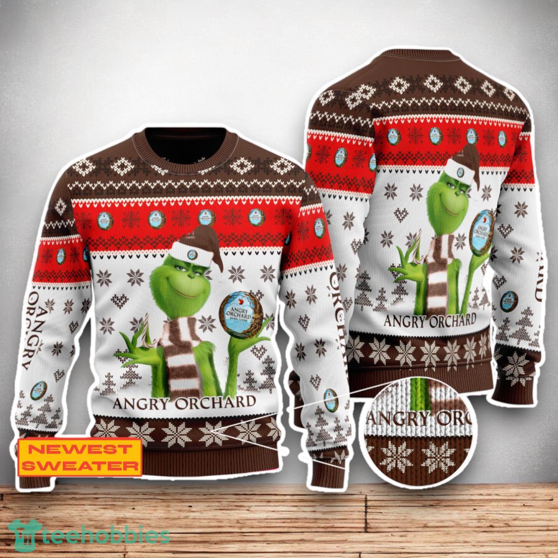 Angry Orchard The Grinch Ugly Christmas Sweater Christmas Special Gifts For Men Women