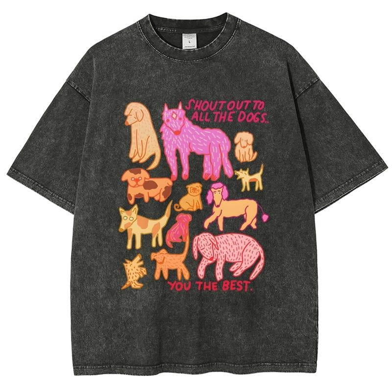 animal Unisex Summer outfits men streetwear 80s 90s graphic tees cotton funny washed tshirt men gifts Hoodie, Sweatshirt