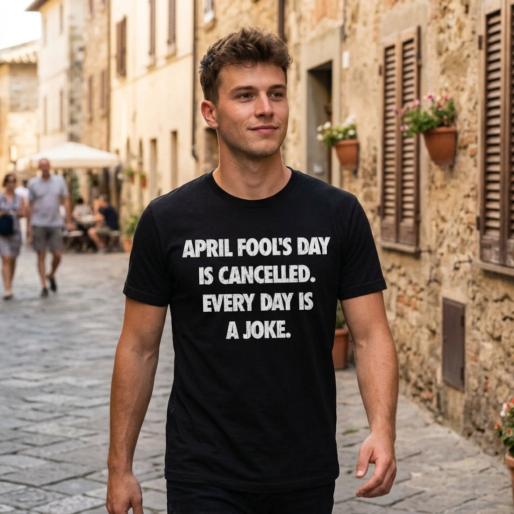 April Foots Day Is Canceled Every Day Is A Joke Men's T Shirt