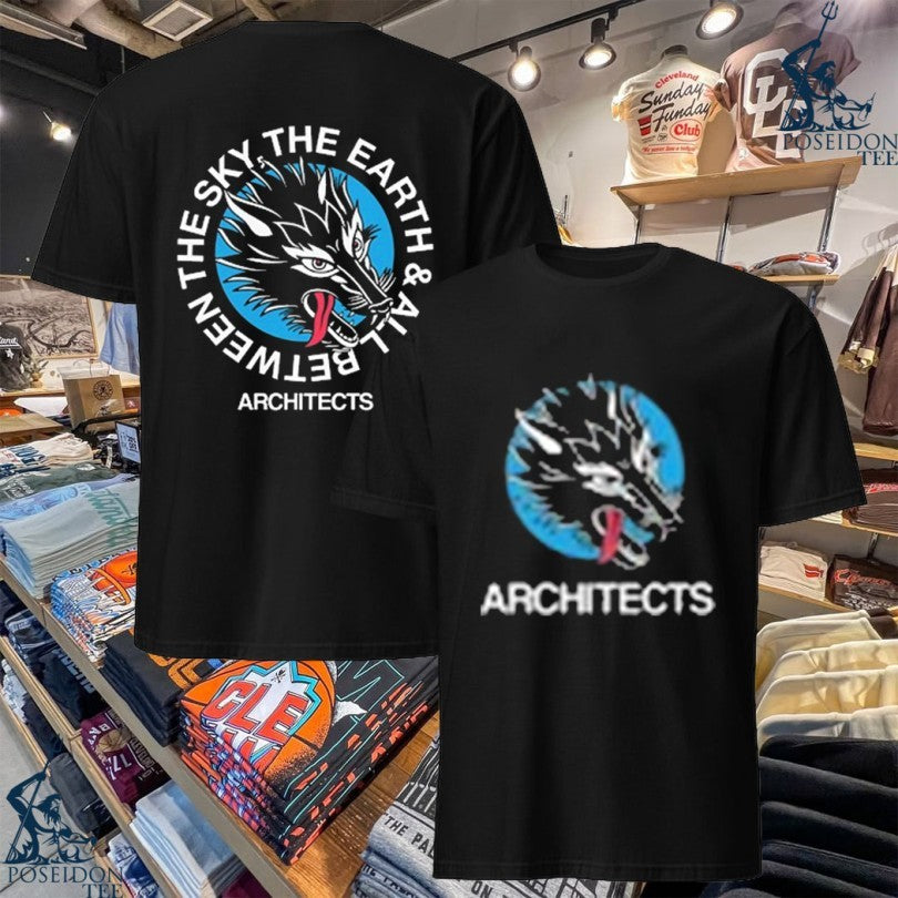 Architects Wolf Head The Sky The Earth And All Between T-shirt