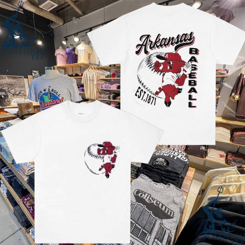 Arkansas Razorbacks Baseball T-shirt