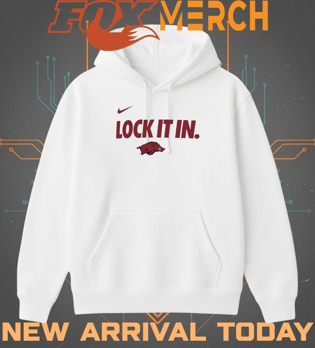 Arkansas Razorbacks Lock It In 2026 On-Court Bench Legend Dri-FIT t-shirt