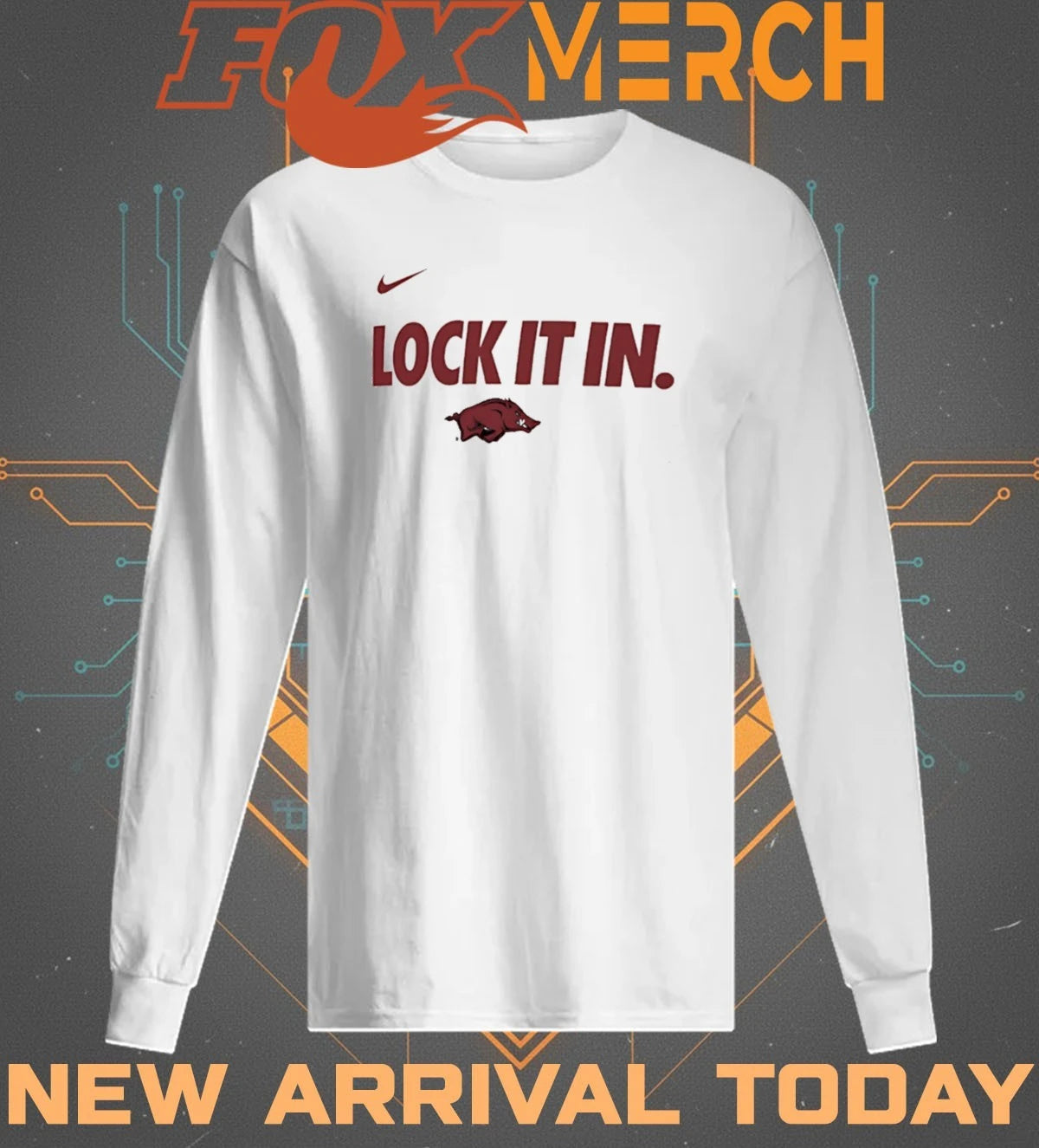 Arkansas Razorbacks Lock It In Basketball Postseason Bench t-shirt