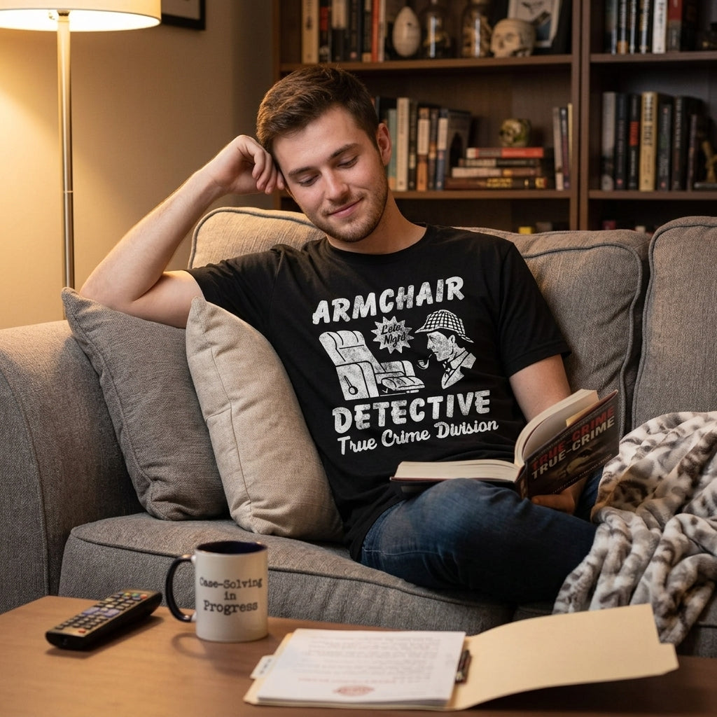 Armchair Detective Men's T Shirt