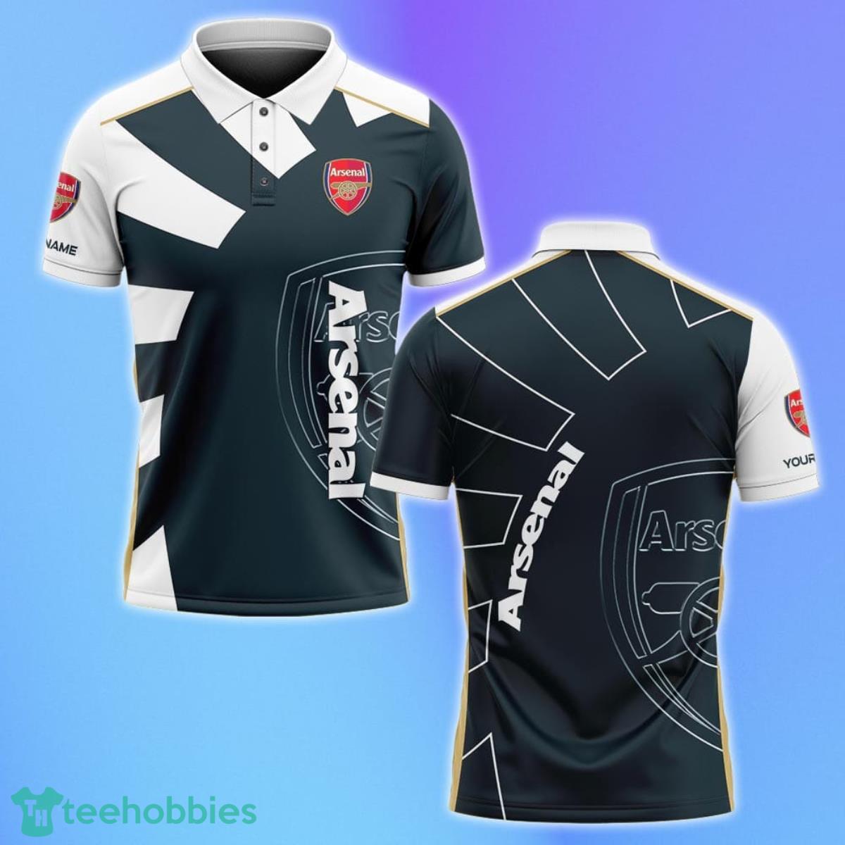 Arsenal Polo Shirt Custom Name Gifts For Loved Ones