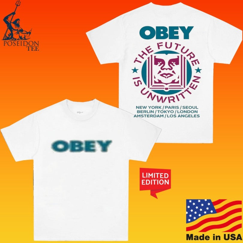 Astrofat Obey The Future Is Unwritten T-shirt