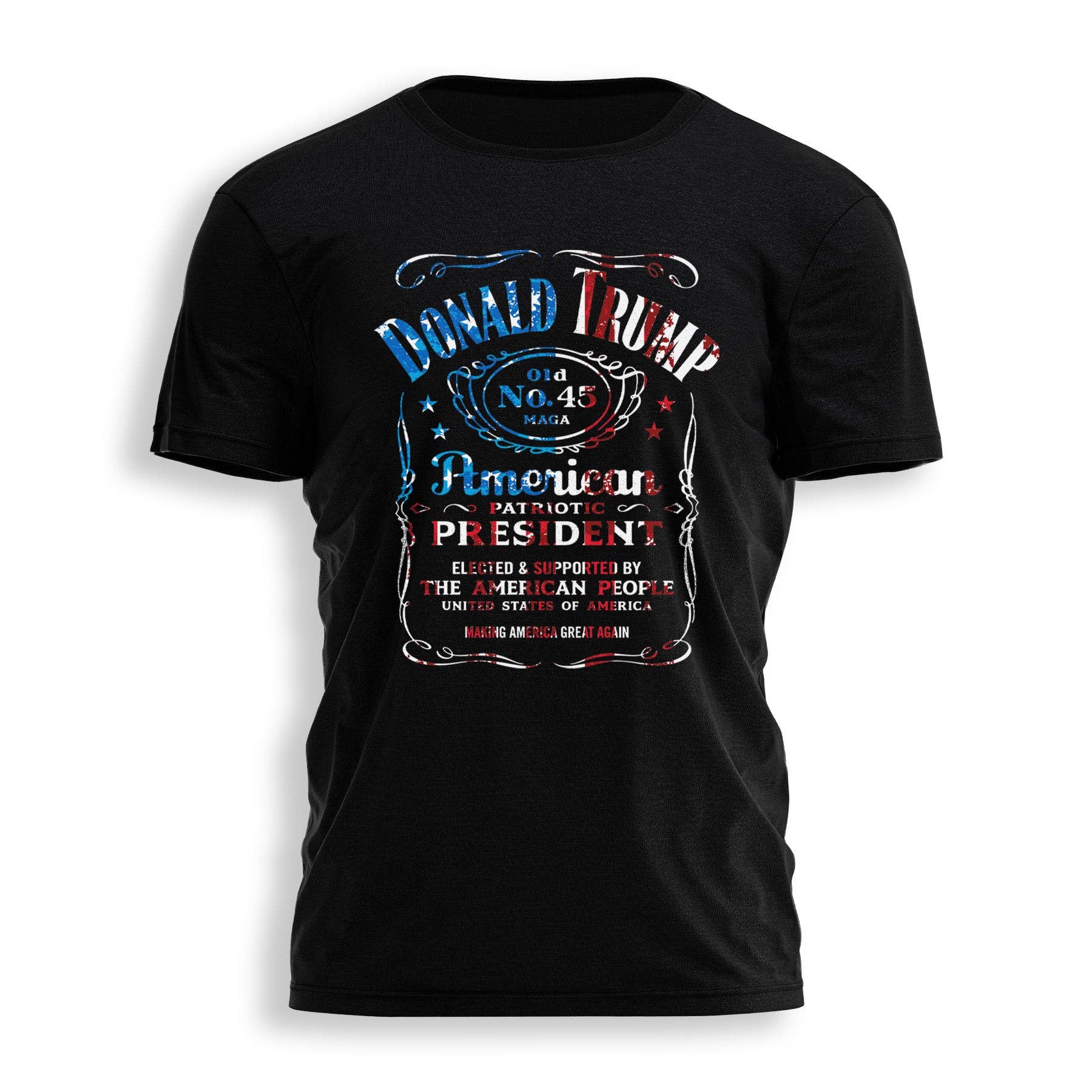 Donald Trump - Whiskey Label Tee - 1829 Hoodie, Sweatshirt | PodTeesHub.com