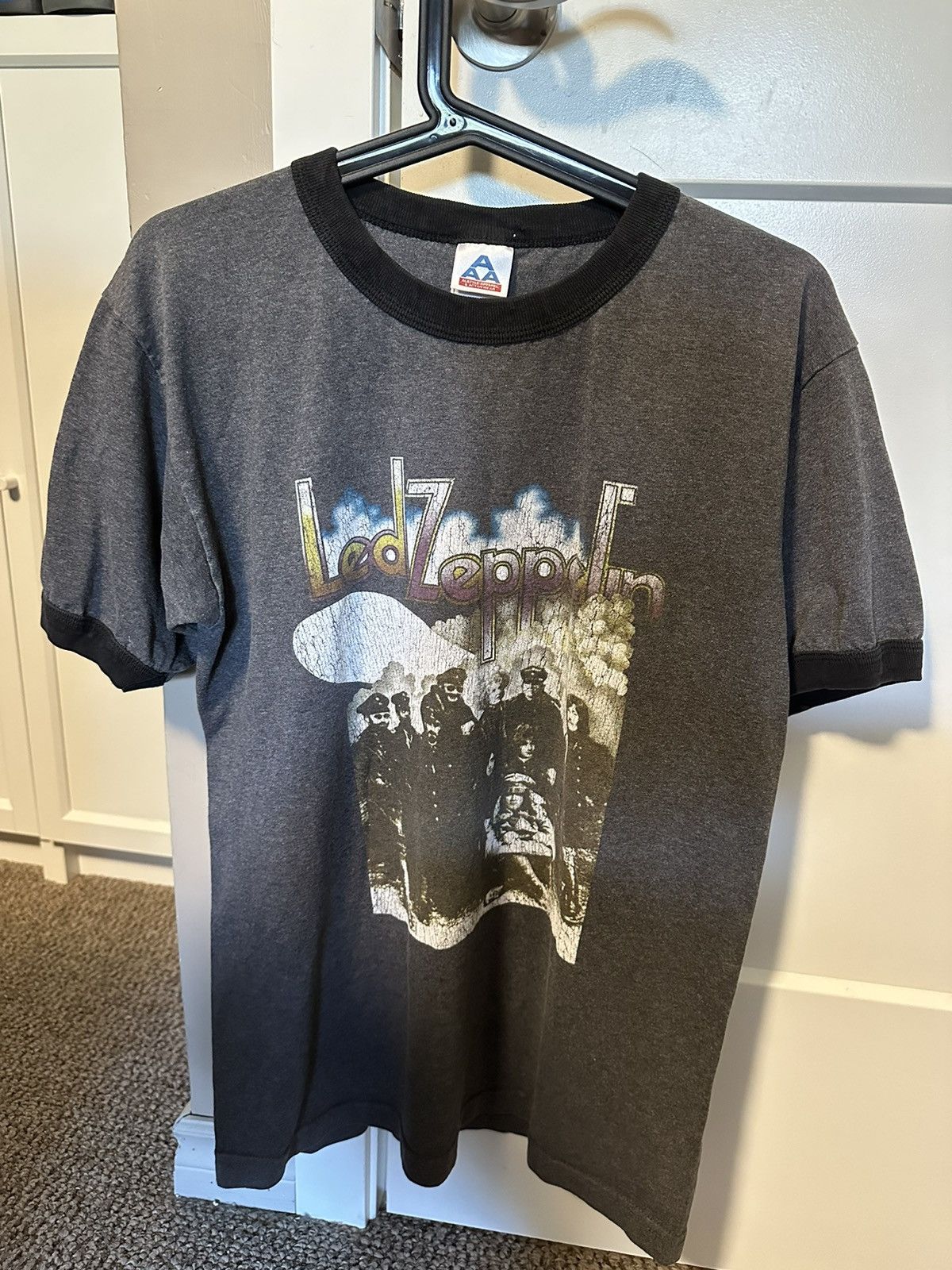 Zeppelin Led Zeppelin Ringer Band T Shirt Hoodie, Sweatshirt | PodTeesHub.com