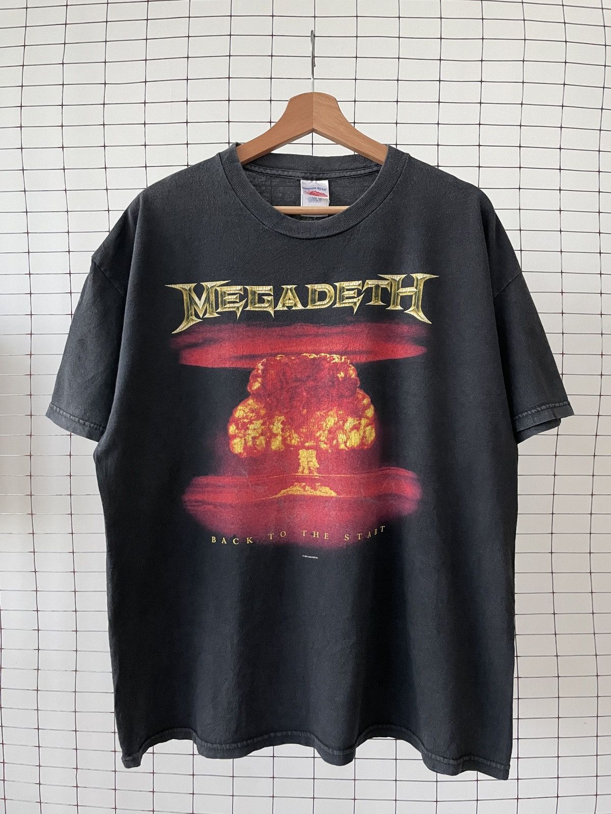Vintage Megadeth Back To The Start T Shirt Hoodie, Sweatshirt | PodTeesHub.com