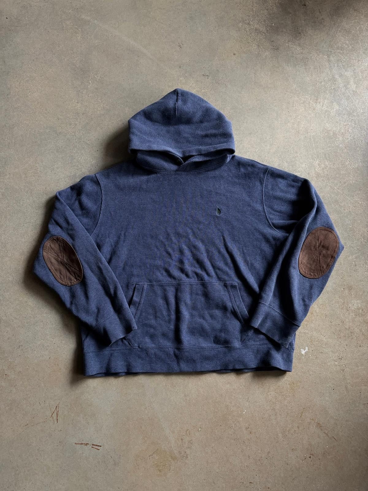 Polo Ralph Lauren Vtg Polo Ralph Lauren Blue Hoodie Sz 2xl T-Shirts, Sweatshirt | PodTeesHub.com