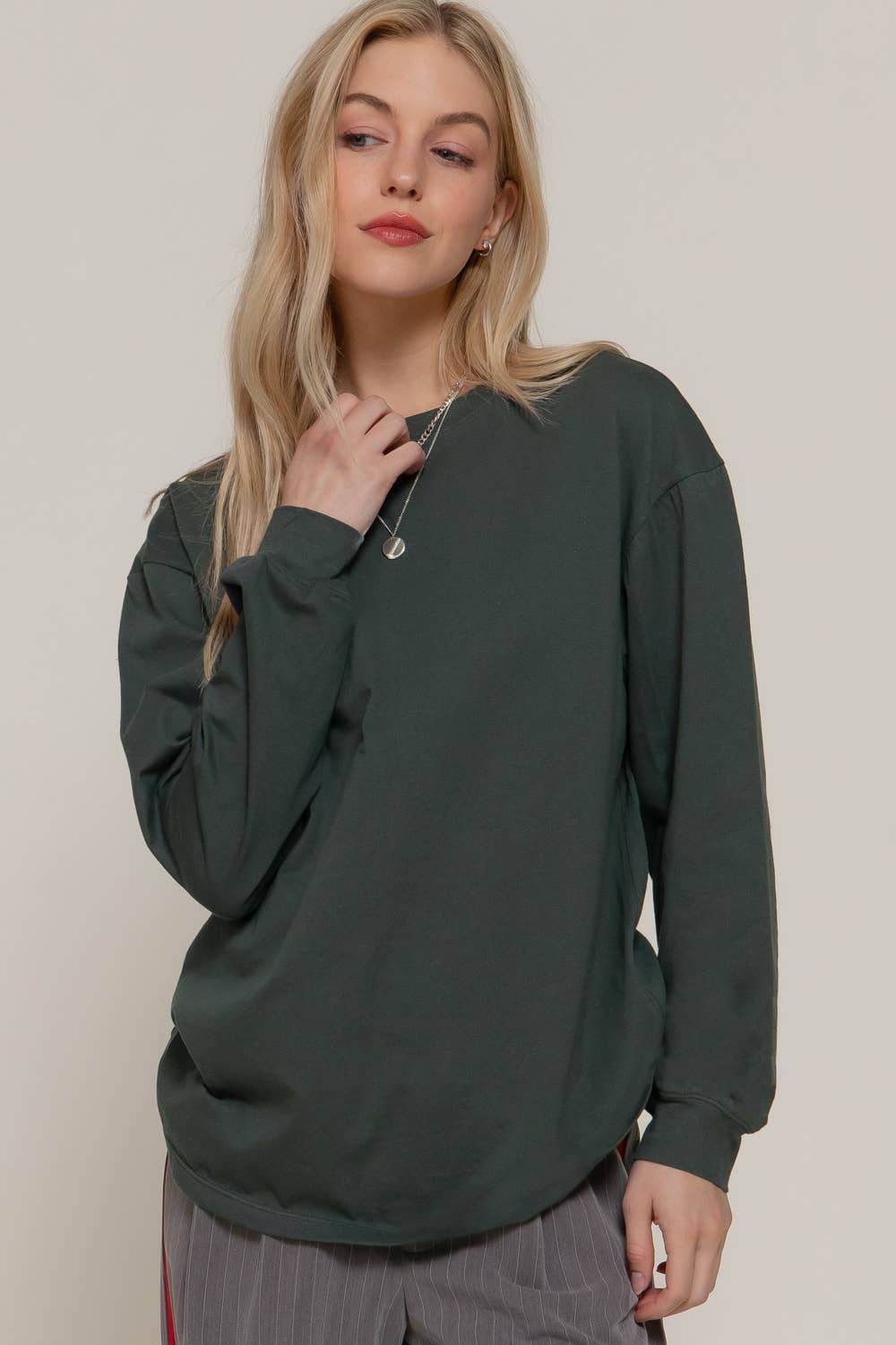 ..._ 0711 Long Sleeve Round Neck Cotton Tee SI-28277 Hoodie, Sweatshirt | PodTeesHub.com