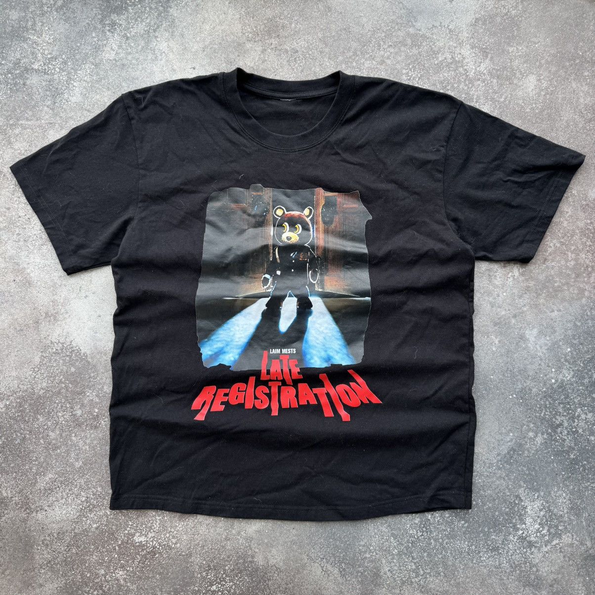 Rap Tees Kanye West Late Registration Y2k Rap T Shirt Hoodie, Sweatshirt | PodTeesHub.com