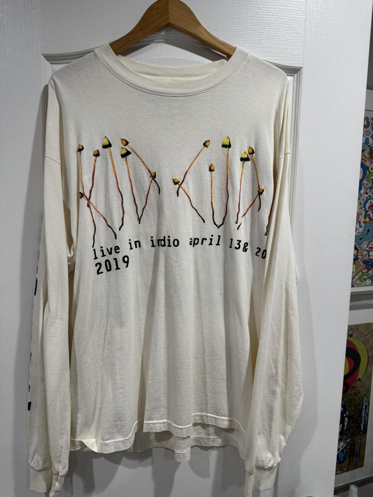 Kid Cudi Cpfm X Kid Cudi X Coachella 2019 Long Sleeve Sz Xl T-Shirts, Hoodie, Sweatshirt | PodTeesHub.com