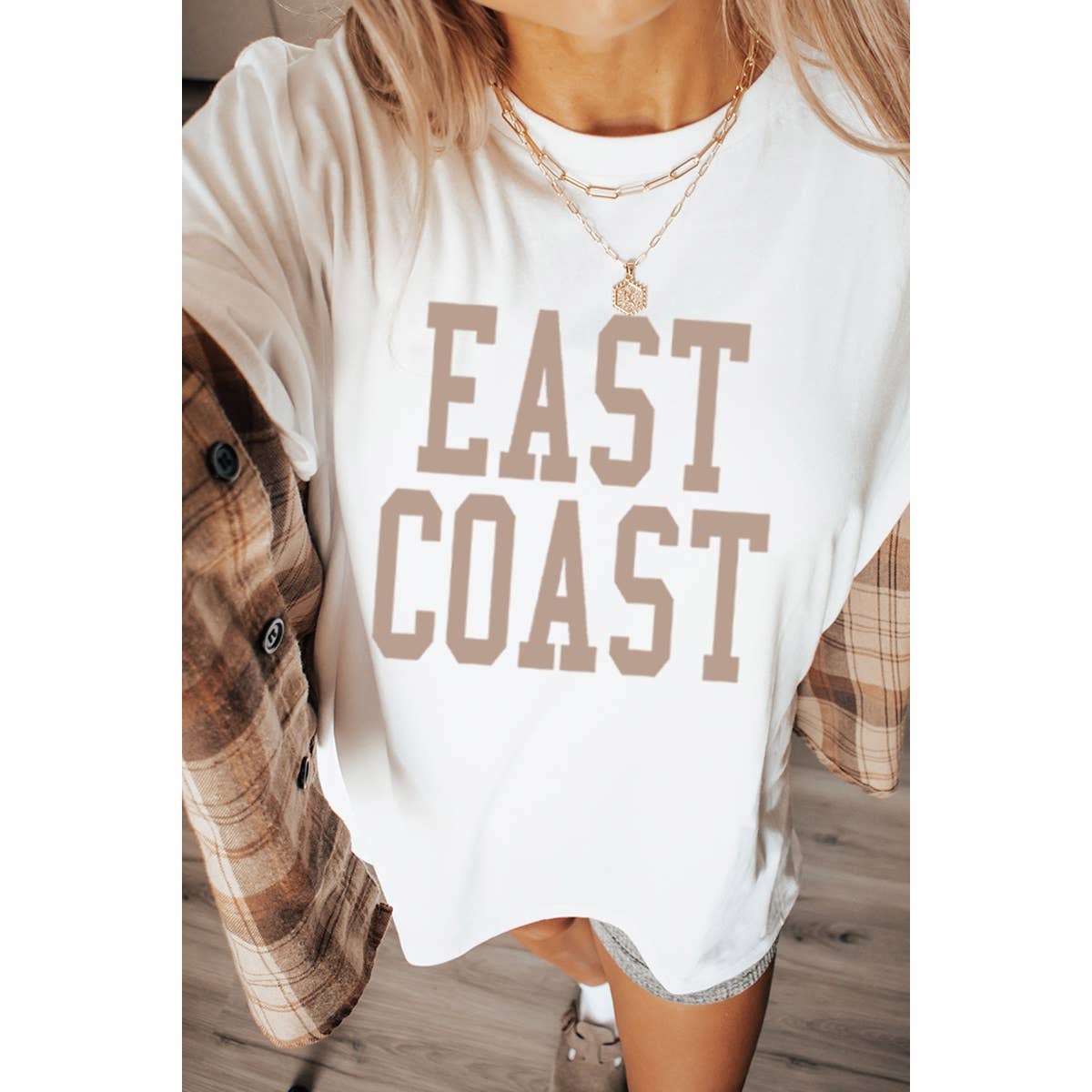 East Coast Vintage Graphic Oversized Tee Hoodie, Sweatshirt | PodTeesHub.com