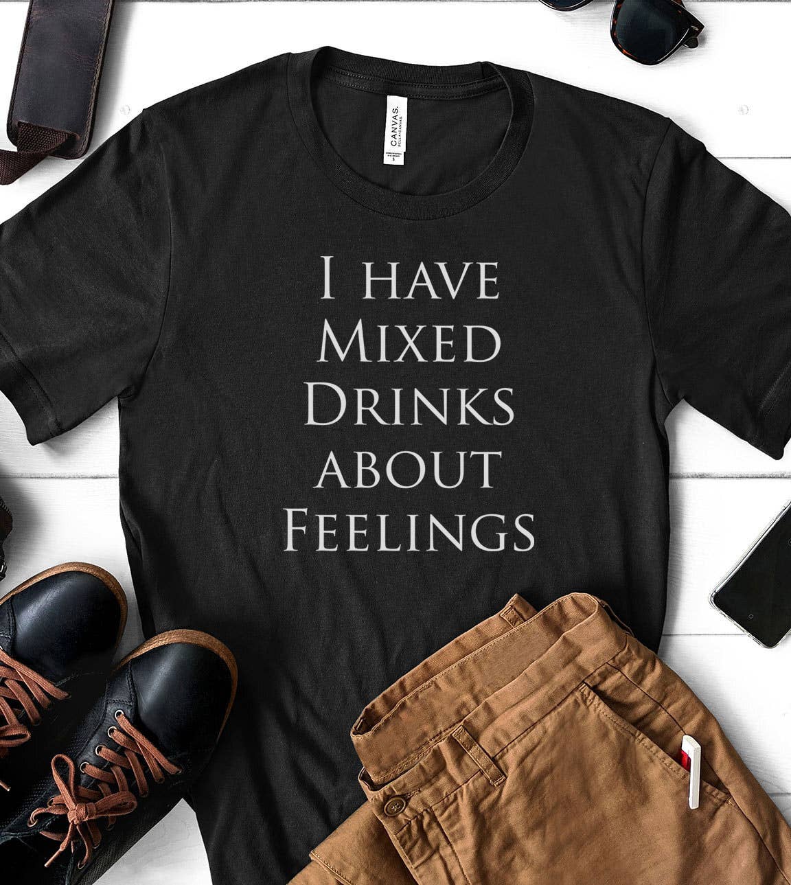 I Have Mixed Drinks About - Funny Alcohol Sassy T-Shirt Hoodie, Sweatshirt | PodTeesHub.com