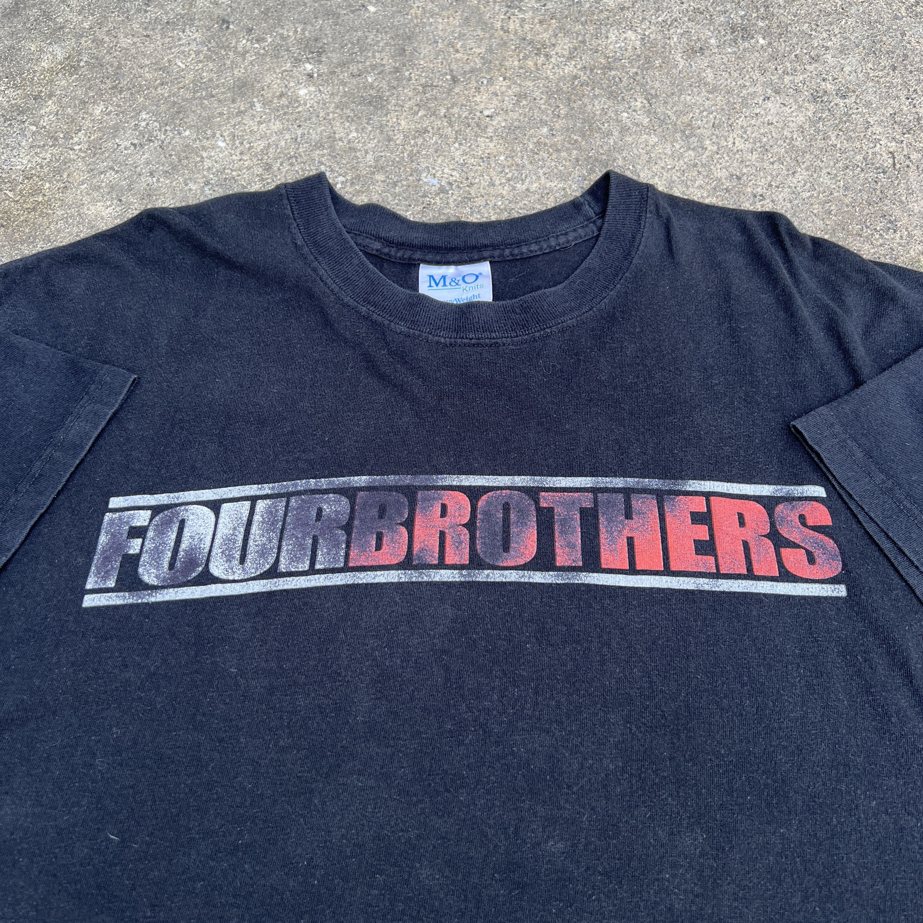 Vintage Four Brothers Movie Tee Mark Wahlberg Tyrese Gibson Hoodie, Sweatshirt | PodTeesHub.com