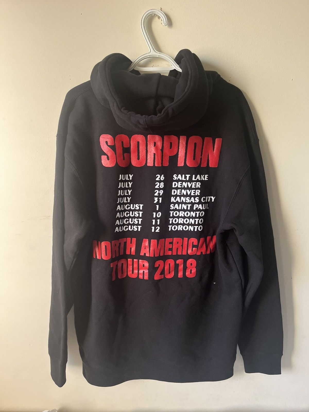 2018 Drake Scorpion Concert Tour Merch Hoodie Toronto T-Shirts, Sweatshirt | PodTeesHub.com